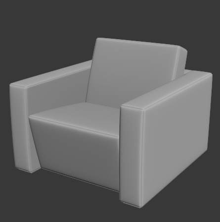 free chair 3d model 149